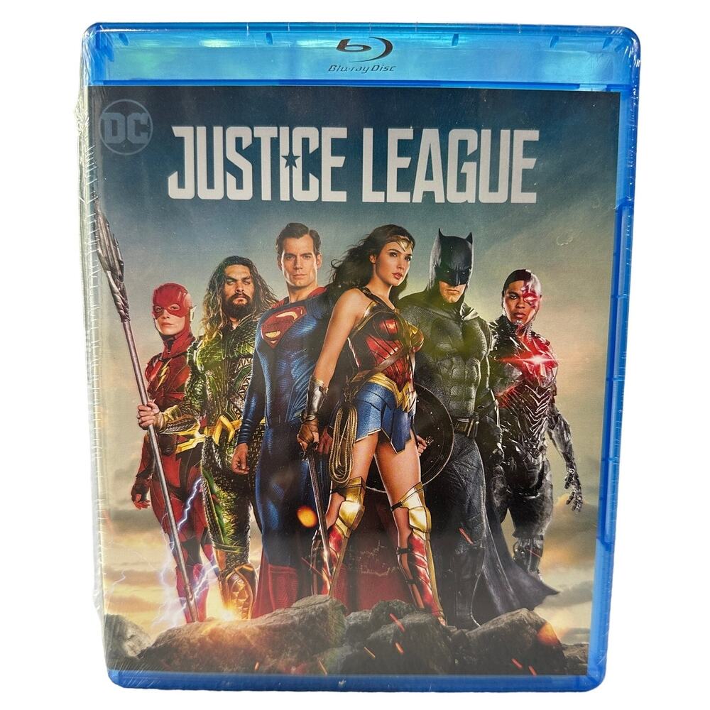 DC Comics Justice League Blu-Ray Sealed